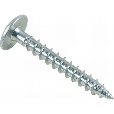 Vis bois penture Torx 6 x 60 mm Zinguée - Boite de 100 pcs - Fixtout VPX0606002B (1/2)