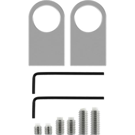 Mini Pince de Fixation pour Aquarium, Support en Alliage d'aluminium pour Aquariums sans Rebord, Fixation de Tuyau d'eau avec Fente pour Carte Anti-débordement pour Aquarium (1/5)