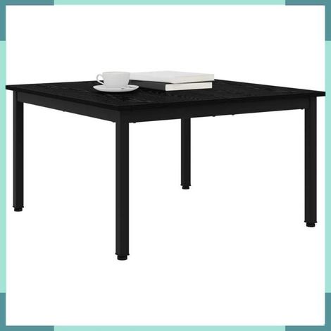 Table basse - 892578 - Chêne noir - Bois d'ingénierie - 80 x 80 x 45 cm (1/5)