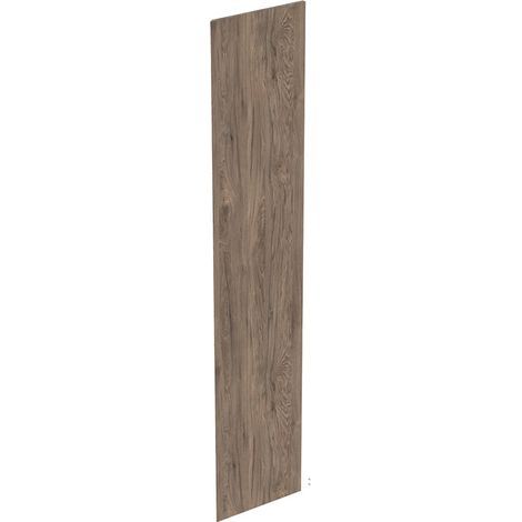 Porte de haut meuble GE, 36x180cm, noyer Hickory