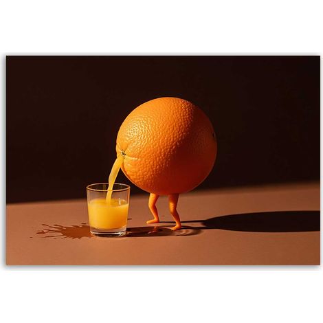 Tableau orange humoristique (1/5)