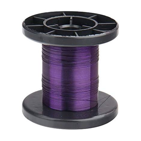 Donau Elektronik Hilo de cobre esmaltado violeta 0,15 mm 100 m