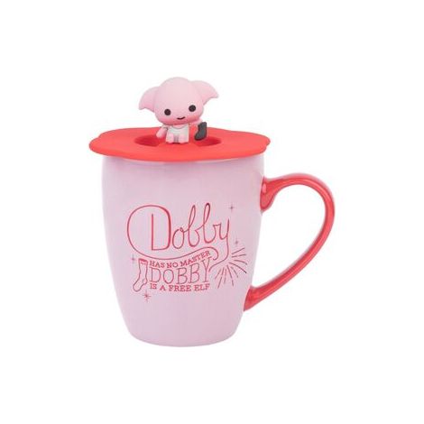 Taza premium tapa Dobby Harry Potter 350ml