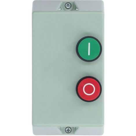 Démarreur de Moteur électrique Magnétique, Commande de Moteur de Démarreur Magnétique Triphasé 5,5HP 380V, Monophasé 3HP 220V, Interrupteur de Commande de Boîte