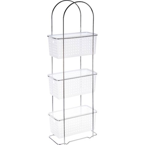 Scaffale trasparente a 3 livelli - 5five