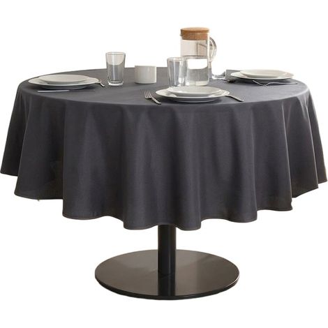 Nappe ronde 180 cm Nelsonn anthracite
