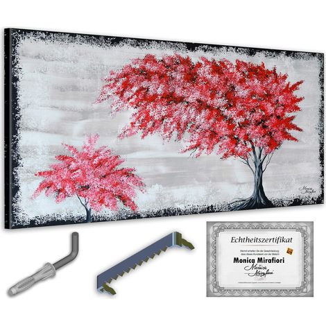 Monica Mirafiori I 100% DIPINTO A MANO I Quadro Amore 140x70cm  Quadro dipinto a mano  Quadro acrilico  Quadro acrilico molto grande I Arte moderna I Quadri d'arte (1/5)
