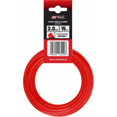 Awtools żyłka tnąca classic 2,4x15m / okrągła