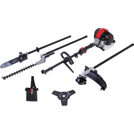 [JAMAIS UTILISÉ] Scheppach Outil multifonction thermique 4 en 1 PMT520 – 52 cm³ – moteur 2 temps – fonction EasyStart - réservoir 1,2L