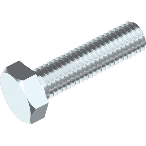 Reidl DIN 933 Sechskantschraube mit Gewinde bis Kopf M 16 x 220, 10.9 verzinkt farblos (1/5)