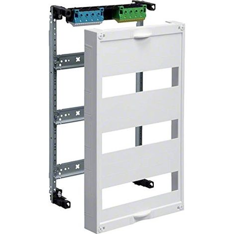 HAGER SÉRIE FW/FWB VI - KIT DISTRIBUTION 6 RANGÉES 12 MODULES POUR BOITIER ENCASTREMENT UW61U