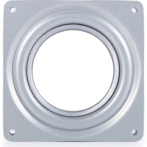 4-inch galvanized steel rotating plate, display base, square turntable, display stand, office tool (1/5)