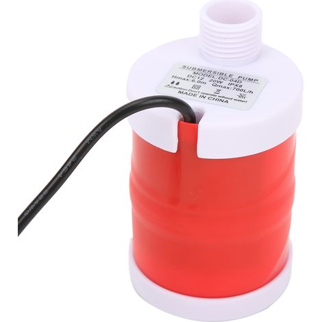Pompe submersible portable pour la filtration et la circulation d'eau dans un aquarium ou un bassin. (1/5)
