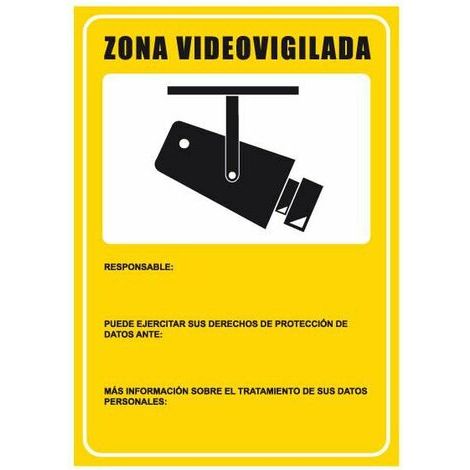 QORVA-Panneau de zone de vidéosurveillance