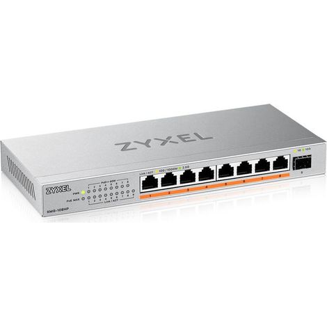 Zyxel XMG-108HP No administrado 2.5G Ethernet (100/1000/2500) Energía sobre Ethernet (PoE)