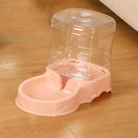 Distributeur automatique de nourriture pour animaux, abreuvoir pour chat, distributeur de nourriture pour chien grande capacité, combinaison de 3,8 litres, seau de rangement.-AquaForge (1/5)