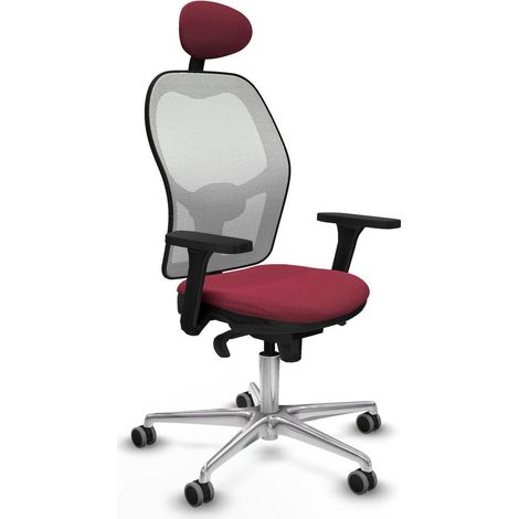 Piqueras y Crespo Sedia da Ufficio Ergonomica Rosso (1/3)