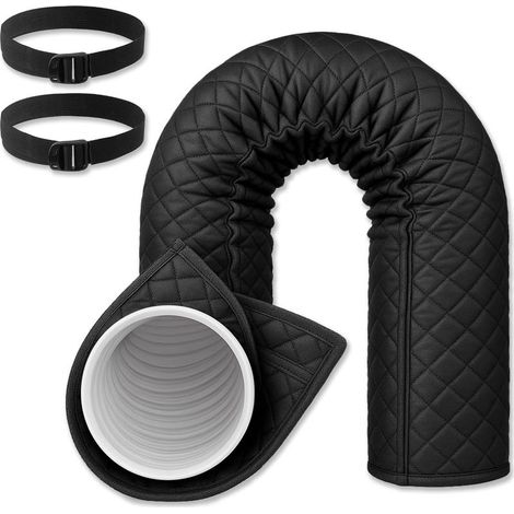 Housse isolante tuyau de climatiseur (longueur53cm) – Manchon isolant pour gaine d'évacuation de climatiseur portable (diamètres 5 et 5,9 pouces (1/4)