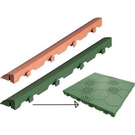 KIT 6 SCIVOLI 450X390XH25MM VERDI (1/6)
