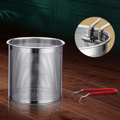 Panier de cuisson acier inoxydable usage quotidien (1/4)