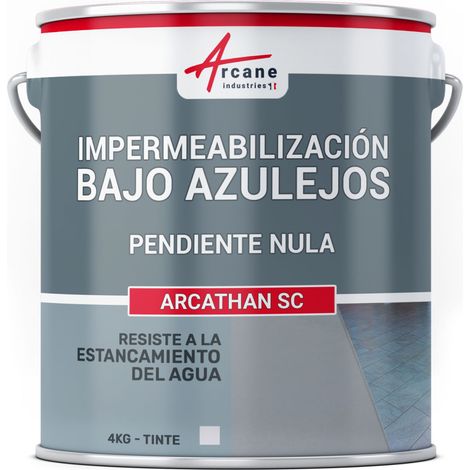 Membrana líquida bajo azulejos: para terrazas y techos sin pendiente embaldosados - ARCATHAN SC