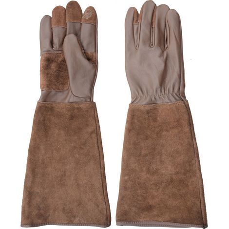 Gants de jardinage longs tactile, résistants aux piqûres et à l’usure, pour la taille et le jardinage (M) deng ALOVEZ (1/3)