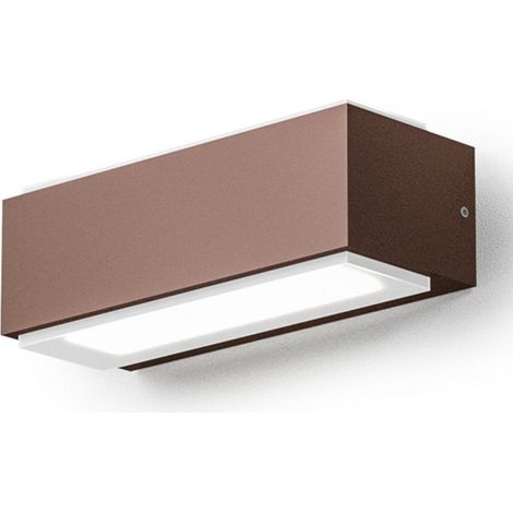 Applique esterni gea led ges962c led ip65 3000k biemissione alluminio classico