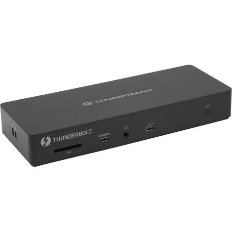 CONCEPTRONIC 13-1 Dock USB-C-HDMI/2xUSB-A/2xUSB-C/+ 96W sw (DONN30B)