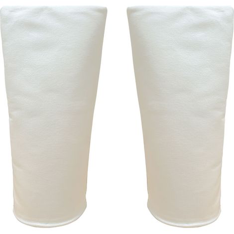 Poches Filtrantes - 6 Microns et 15 Microns - Pour Système De Filtration Piscine - 58 cm x 33 cm - Polyester (1/4)