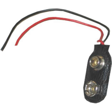 Porta pila con cable 9v sin pila