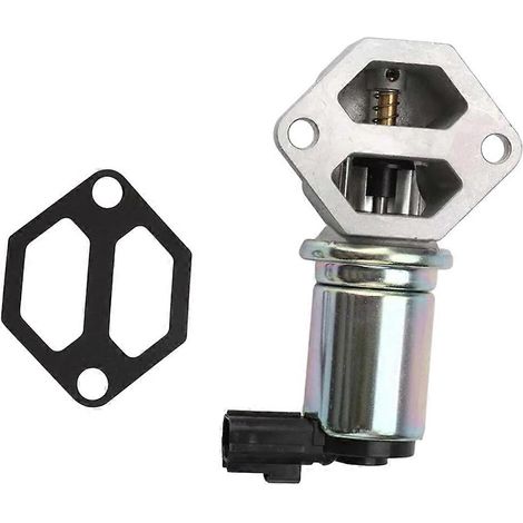 Électrovanne de régulation d'air de ralenti IAC à 2 broches compatible avec Mazda MPV et Ford Escape 3.0L 1L8Z9F715AA (1/5)
