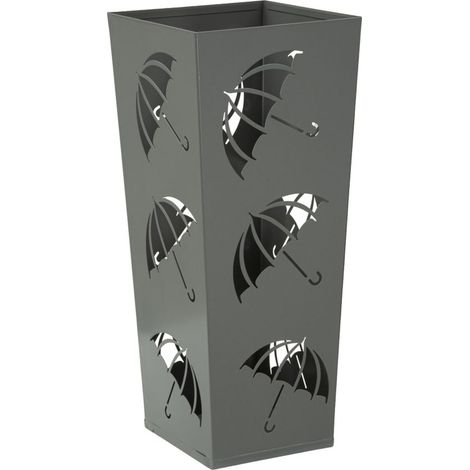 Portaombrelli moderno in metallo grigio (1/5)