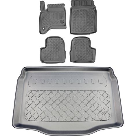 Set di tappetini per auto e tappetino per il bagagliaio per Fiat 600 Hatchback dal 2024 (1/5)
