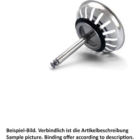 Systemceram Alba-Siebkorbventil für Exzenterbetätigung (1/2)