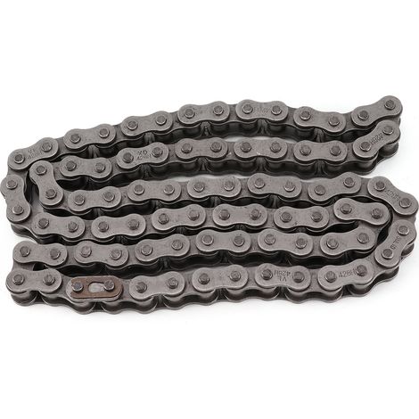 Chaîne en acier lourd 428H 80 maillons, pièce de rechange pour moto, quad et tout-terrain (1/5)