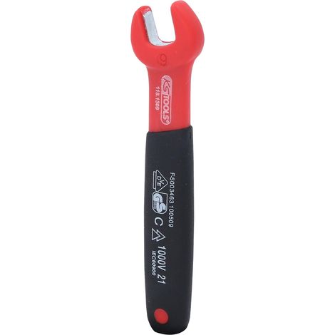 Clé à fourche isolée, 9 mm (1/2)