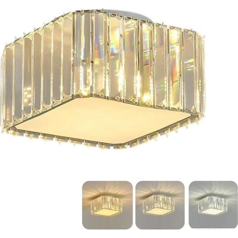 Plafonnier LED – lumière chaude, lampe pour îlot de cuisine, suspension moderne, convient pour le salon, la chambre, le couloir. (1/5)