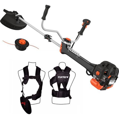 FUXTEC 52cc Petrol Professional Strimmer, Grass Trimmer & Brush