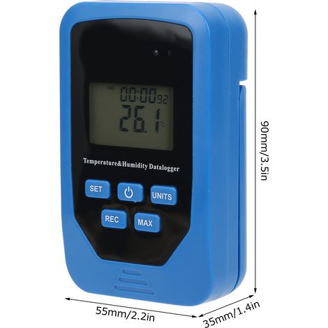 Enregistreur numérique de données de température et d'humidité TL-505 pour ateliers, entrepôts industriels, laboratoires et logistique de la chaîne du froid (1/5)