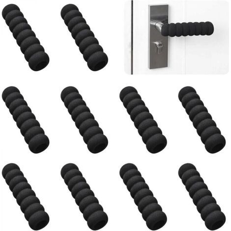 Set of 10 soft EVA foam door handle covers, antistatic, door handle protection (1/4)