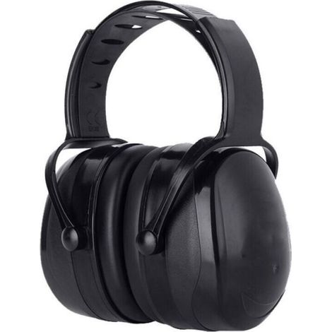 Casque Anti-bruit - SNR 38 dB - Réglable - Pour Chantier Usine Tondeuse - 1 Pièce (1/4)
