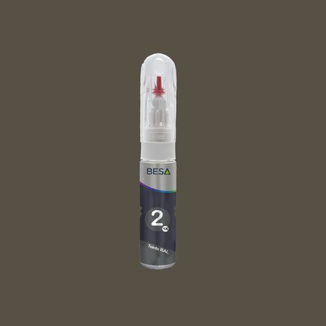 Stylo retouche peinture Gris Brun RAL 7013 Mat