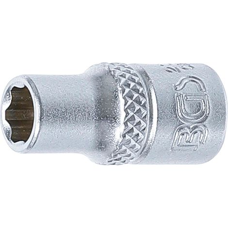 BGS llave de vaso Super Lock accionamiento cuadrado interior 6,3 mm (1/4") SW 6 mm - 2346 (1/3)