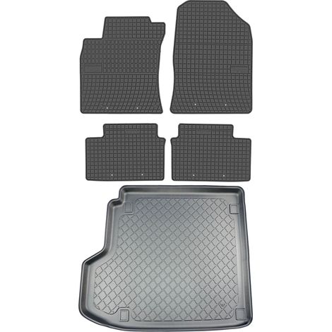 Kia Ceed (CD) SW / Kombi à partir de 01.2020 - Jeu de tapis de sol en caoutchouc + tapis de coffre (1/5)