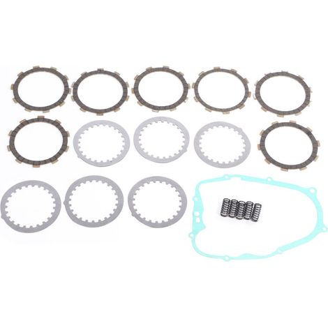 Kit frizione, dischi di attrito, molle, paraolio 3XP-16321-00-00 Compatibile con Yamaha Blaster 200 YFS200-Crezuo-Crezuo