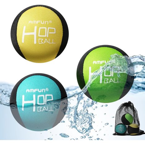 3PCS Reusable Water Balls, Bouncing Beach Ball, Water Balls for Swimming Pool (1/5)