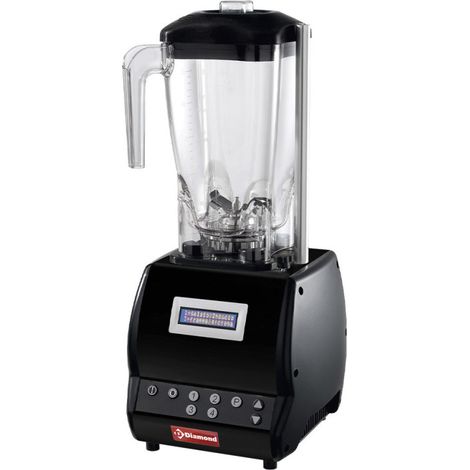 Mixer professionnel - verre carré 2 lt + variateur - Diamond