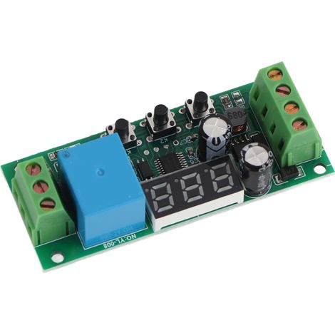 Module de capteur de détection de courant avec affichage numérique, module relais 4-20 mA, composant 12 V CC (1/5)