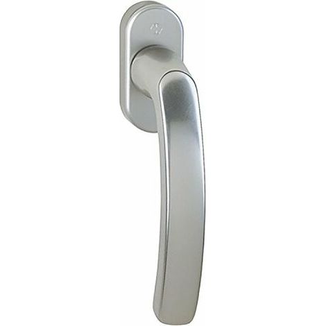 HOPPE Luxembourg VarioFit 10761612 - Maniglia per finestra, 7 x 32 mm, 42 mm, argento anodizzato (1/2)