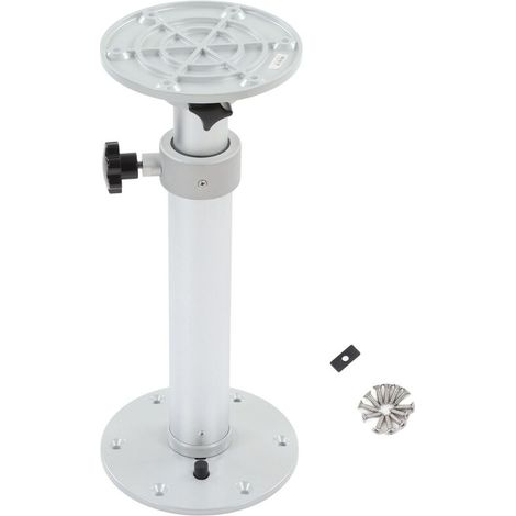 Jeffergarden Piédestal de Table réglable de 460 à 700mm, rotatif à 360 °, pour camping-car, caravane, bateau, Yacht, maison-DOU